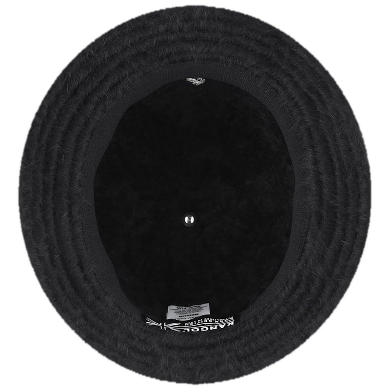 Kangol Furgora Hat, Casual Fuzzy Bucket Hat, Stylish Bucket Hat, Large, Black - Image 4